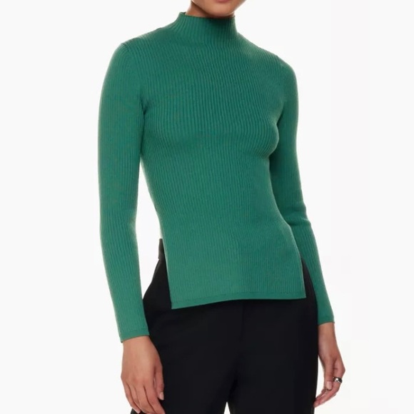 Babaton Sculpt Knit Tie-Back Longsleeve - Picture 3 of 7